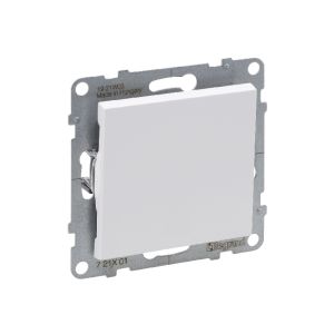  721101 Suno egypólusú kapcsoló 10AX, fehér                                            
