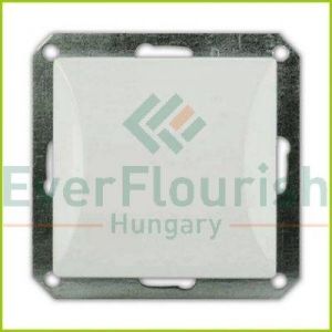 GAO OPAL váltókapcsoló  keret nélkül fehér  8702H - elektrobagoly.hu