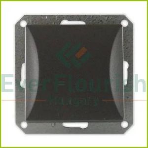 GAO OPAL váltókapcsoló  keret nélkül  Grafit 8712H - elektrobagoly.hu