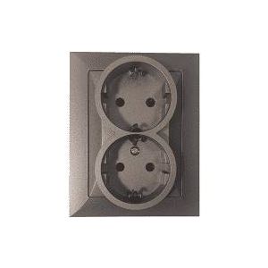 GAO OPAL dugalj, dupla, kerettel, grafit 8715H - elektrobagoly.hu