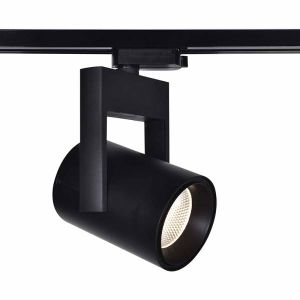 Elmark FTL25 COB sínes lámpatest 25W 4000K 4vonalas fekete 934FTL25W/BL - elektrobagoly.hu