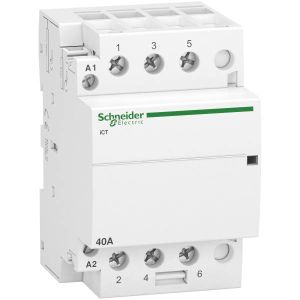 Schneider Electric ACTI9 iCT40A kontaktor 50Hz,3NO,220-240VAC A9C20843 - elektrobagoly.hu