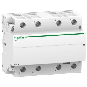 Schneider Electric ACTI9 iCT100A kontaktor 50Hz,4NO,220-240VAC A9C20884 - elektrobagoly.hu