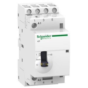 Schneider Electric ACTI9 iCT25A kézi vezérlésű kontaktor 50Hz,3NO,220-240VA A9C21833 - elektrobagoly.hu