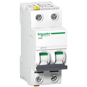 Schneider Electric ACTI9 iC60N kismegszakító 2P, D, 20A A9F05220 - elektrobagoly.hu
