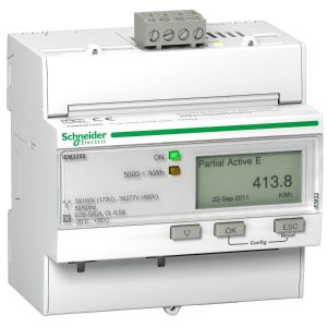 Schneider Electric Digitális fogyasztásmérő,3F, áramváltós, MODBUS A9MEM3250 - elektrobagoly.hu
