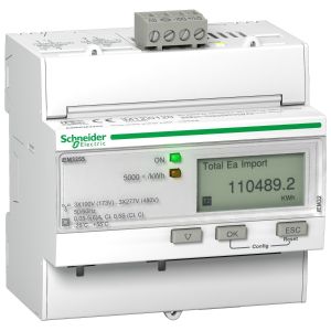 Schneider Electric Digitális fogyasztásmérő, 3F,áramváltós,MODBUS, MID A9MEM3255 - elektrobagoly.hu