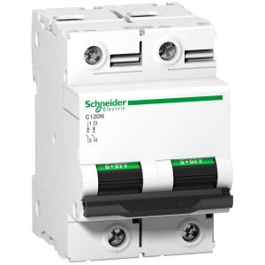 Schneider Electric ACTI9 C120N kismegszakító 2P,C,63A A9N18360 - elektrobagoly.hu