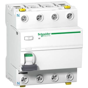 Schneider Electric ACTI9 iID áramvédőkapcsoló A osztályú 4P, 80A, 30mA A9Z21480 - elektrobagoly.hu