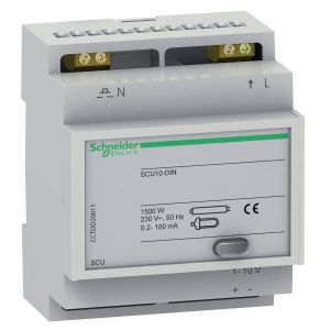 Schneider Electric ACTI9 SCU10-DIN dimmer, 1-10V CCTDD20011 - elektrobagoly.hu