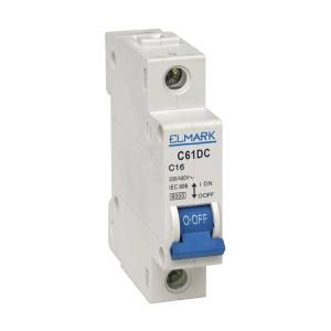 Elmark C60DC 6kA, 61DC/63A kismegszakító. - elektrobagoly.hu