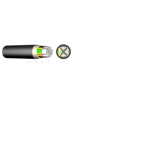 EAYY-J 4x150mm2 SM 0,6/1kV alumínium földkábel
