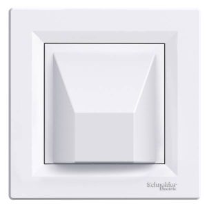 Schneider Electric ASFORA Kábelkivezető, fehér, kerettel EPH5500121 - elektrobagoly.hu
