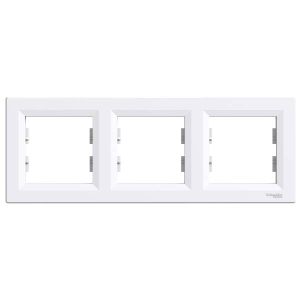 Schneider Electric ASFORA 3as keret, vízszintes, fehér EPH5800321 - elektrobagoly.hu