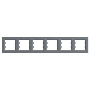Schneider Electric ASFORA 6os keret, vízszintes, acél EPH5800662 - elektrobagoly.hu