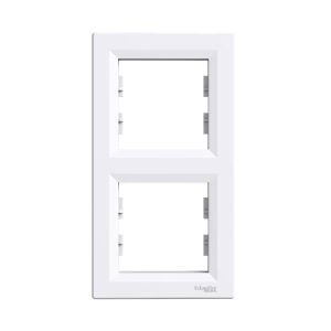 Schneider Electric ASFORA 2es keret,függőleges fehér EPH5810221 - elektrobagoly.hu