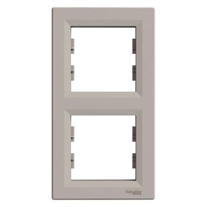 Schneider Electric ASFORA 2es keret,függőleges bronz EPH5810269 - elektrobagoly.hu