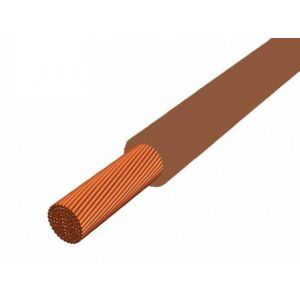 MKh (H07V-K) 2,5mm2 barna, 450/750V - elektrobagoly.hu