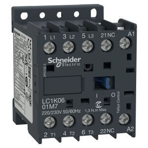 LC1K0601P5 mk. 6A.400 V 3p+1ny sé.230VAC