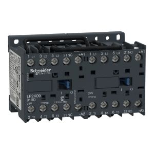 Schneider Electric LP2K0901BD mágneskapcsoló  24VDC. 9A. 3p+1ny segédérintkező  - elektrobagoly.hu