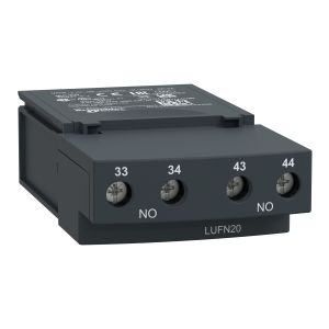 LUFN20 segédérintkező funkciómodul helyére, 2 záró (2xNO)