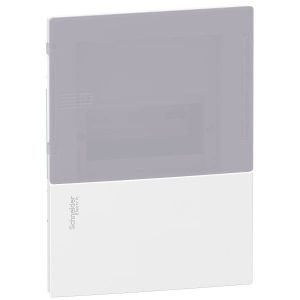 Schneider Electric MINI PRAGMA kiselosztó tejüveg hatású átlátszó ajtó MIP22106T - elektrobagoly.hu