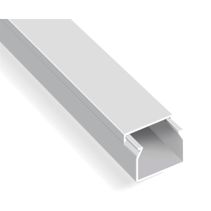 Neomax ultra - műanyag csatorna fedéllel, 40x40mm FEHÉR