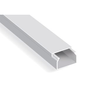Neomax ultra - műanyag csatorna fedéllel, 80x40mm FEHÉR