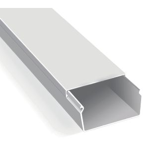 Neomax ultra - műanyag csatorna fedéllel, 100x60mm FEHÉR