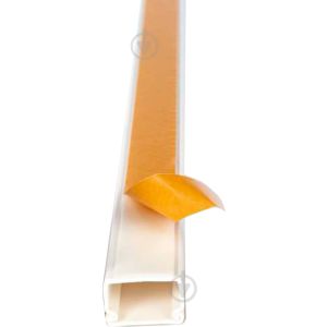 Neomax ultra - műanyag csatorna,öntapadós, fedéllel, 20x10mm FEHÉR