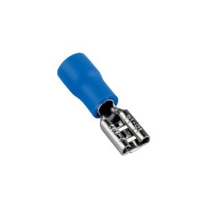 Elmark szigetelt csúszóhüvely.1,5-2.5mm2,kék,18,7mm - elektrobagoly.hu