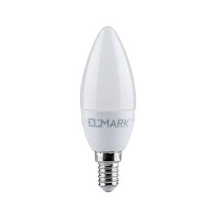 Elmark LED gyertya dimmerelhető C37 5W E14 230V melegfehér(3000K) - elektrobagoly.hu