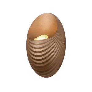 Elmark SHELL LED fali lámpatest 5W/ 4000K arany 955SHELL1W/G - elektrobagoly.hu