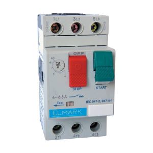Elmark Elm.motorvédő.kapcsoló TM2-E03 0.25-0.40A - elektrobagoly.hu