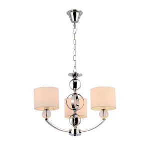 Elmark MAYA csillár 3XE27 D550X420mm króm 955MAYA3  - elektrobagoly.hu