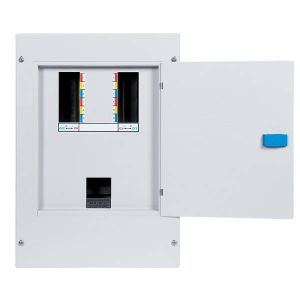 Elmark fém elosztódoboz - 3 fázis 12 modul,IP40, Delta 600312N - elektrobagoly.hu