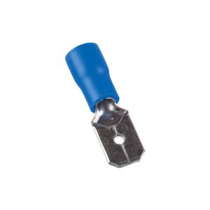 Elmark szigetelt csúszósaru 1,5-2,5mm2,kék,25mm - elektrobagoly.hu