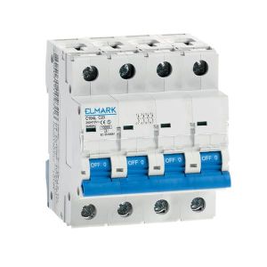 Elmark C104L/6A 4P B karakterisztikájú kismegszakító 41401B - elektrobagoly.hu