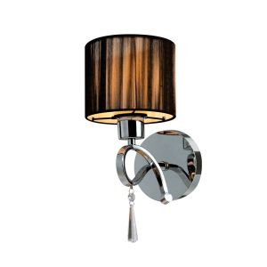 Elmark LILLY fali lámpatest 1XE27 D220X330mm króm 955LILLY1W - elektrobagoly.hu