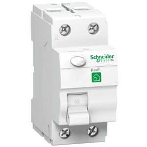 Schneider Electric RESI9 áramvédőkapcsoló A osztályú 2P, 63A, 30mA R9R01263 - elektrobagoly.hu