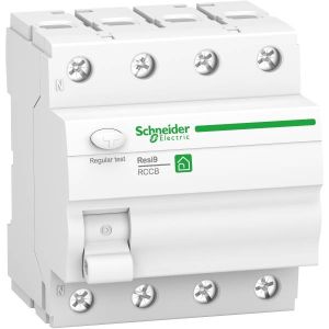 Schneider Electric RESI9 áramvédőkapcsoló A osztályú 4P, 25A, 30mA R9R02425 - elektrobagoly.hu