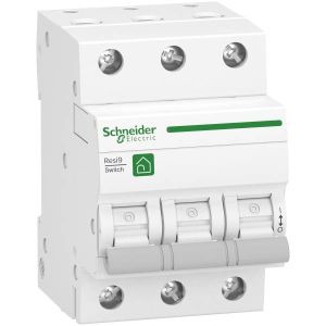 Schneider Electric RESI9 moduláris szakaszolókapcsoló, 3P, 63A R9S64363   - elektrobagoly.hu