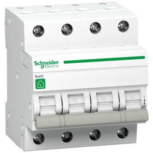 Schneider Electric RESI9 moduláris szakaszolókapcsoló, 4P, 63A R9S64463   - elektrobagoly.hu