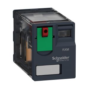 RXM4AB1P7 miniatűr relé,4CO,6A,230VAC+tesztgomb RXM4AB1P7