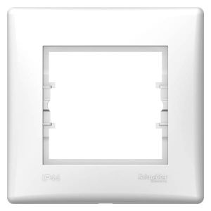 Schneider Electric SEDNA 1es keret, IP44, fehérehérér SDN5810521 - elektrobagoly.hu