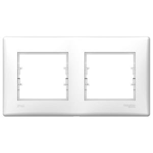 Schneider Electric SEDNA 2es keret, IP44, fehérehérér SDN5810621 - elektrobagoly.hu
