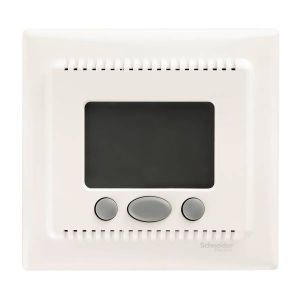 Schneider Electric SEDNA programozható szobatermosztát 16A kerettel együt SDN6000223 - elektrobagoly.hu
