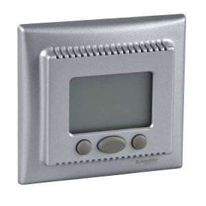 Schneider Electric SEDNA programozható szobatermosztát 16A kerettel együt SDN6000260 - elektrobagoly.hu