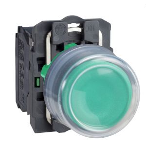 XB5AP31 gumisapkás  nyomógomb zöld XB5AP31