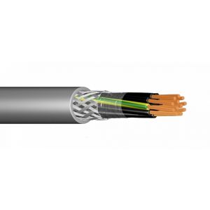 YSLCY-JZ árnyékolt vezérlőkábel sodrott erekkel 5X4mm2